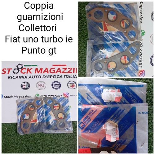 Coppia guarnizioni collettori - coppia,