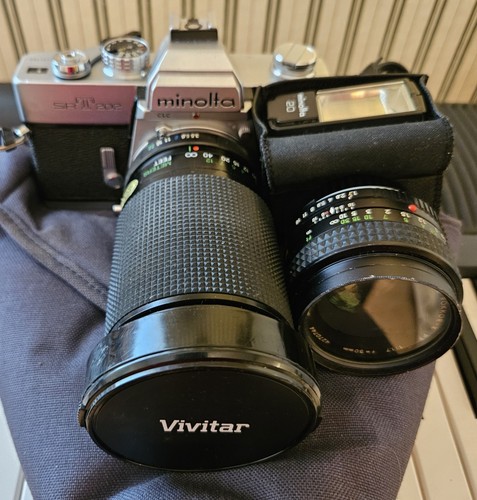 Fotocamera minolta srt202 con - fotocamera,