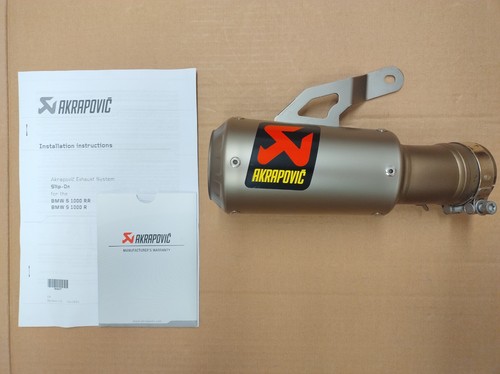 Scarico akrapovic titano bmw - titano, s
