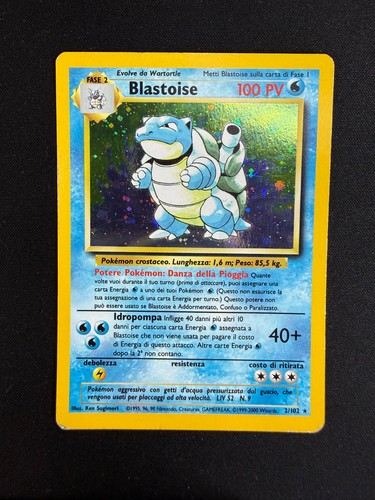 Pokemon blastoise 102 set - pokemon,