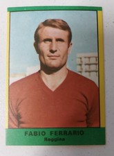 Figurina Calciatori Ritmo Caltagirone 1968-69  - Fabio Ferrario (Reggina)