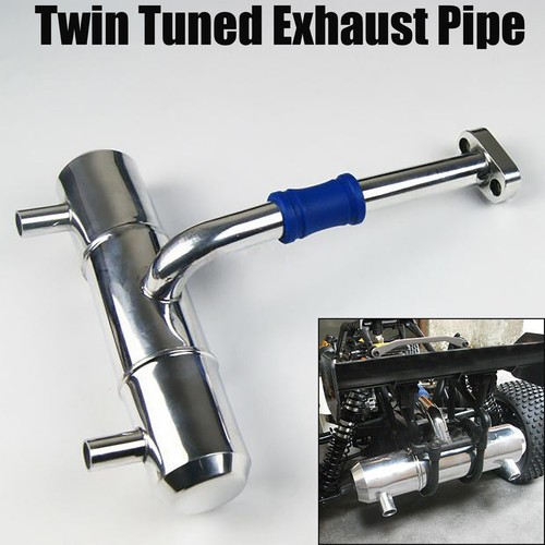 Tubo scarico doppio tuned - doppio,