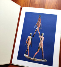 Litografia a colori numerata timbrata firmata Roberto Barni per Teatro di Roma