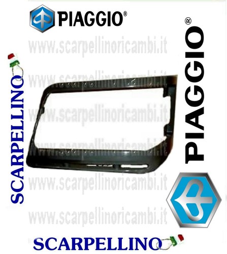 Cornice bordo faro piaggio - cornice, sx