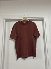 T-shirt Zara Bordò Uomo Taglia L – Perfetta, Stile Casual/Chic