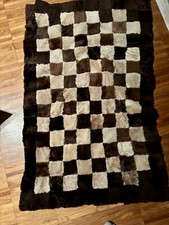 Pelliccia Tappeto Coperta, Copriletto di Montone Sherling