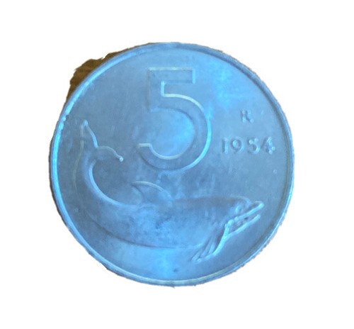 Rara moneta lire 1954 - moneta,