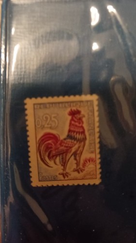 Francobollo francese raro 25 - francobollo, 0.25