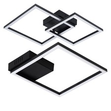 Plafoniera LED 12W/24W Nera