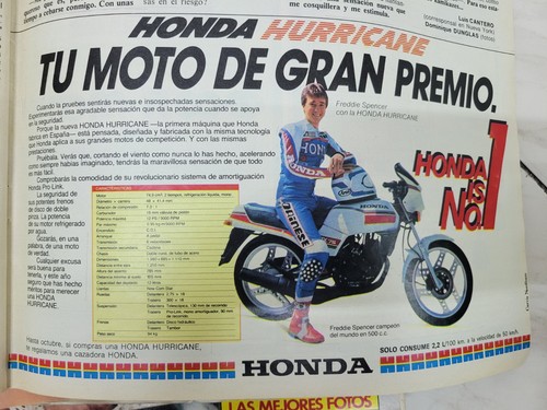 Anuncio honda hurricane - honda, hurricane-