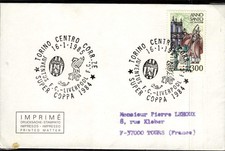 busta primo giorno Juventus-Liverpool 1985