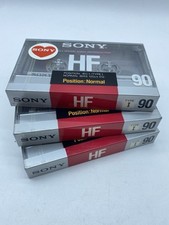 Lotto 3 Audio Cassette SONY HF