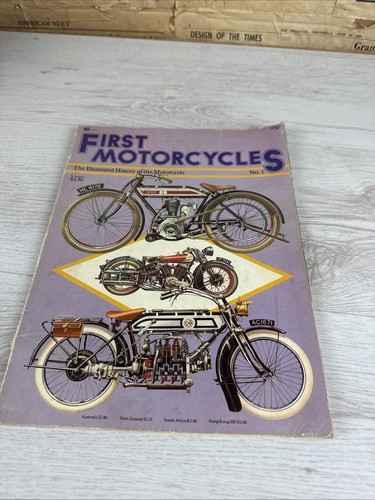 Vintage first motorcycle - first,