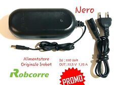 Alimentatore Caricabatterie Nero per IRobot Roomba Originale Trasformatore 500 