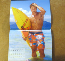 Beach Hunks Photo Calendar Lot