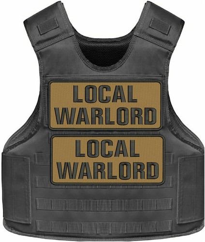 Local warlord toppa ricamo - warlord,