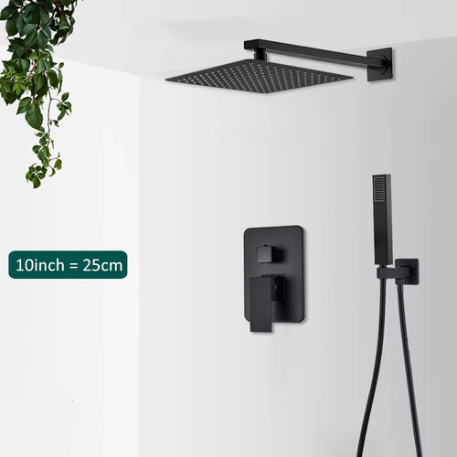 Set doccia nero - set, varie