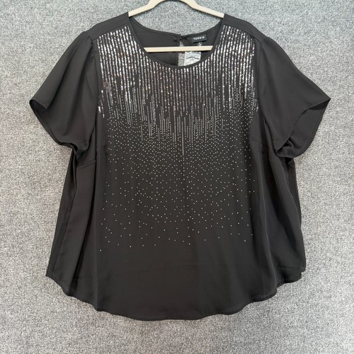 Torrid top donna nero - top,