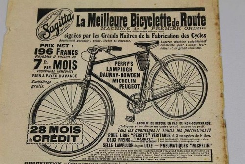 Bicicletta pubblicità - -,