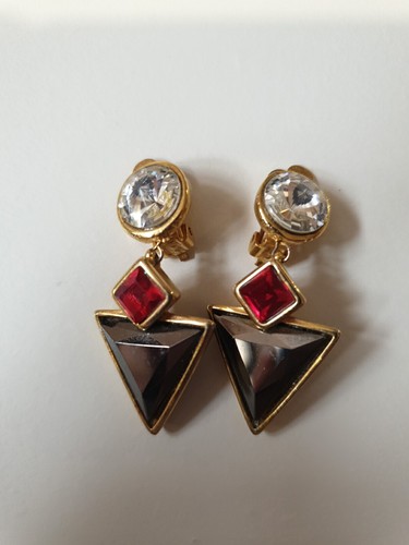 Orecchini clip vintage - orecchini,