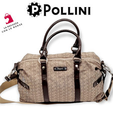 Borsa Pollini Originale Donna Bauletto Leggero Handbag  Pelle made in italy