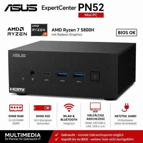 Asus expertcenter pn52 - pn52, pc