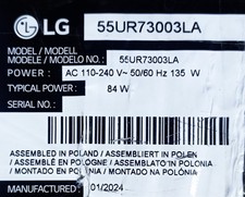 RICAMBI PER TV LG 55UR73003LA