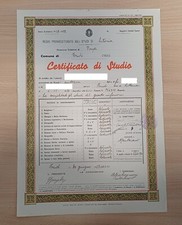 DIPLOMA CERTIFICATO DI STUDIO