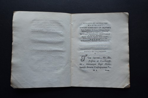 Opuscolo latino xviii secolo - latino,
