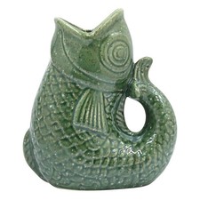 Brocca Vaso Pesce Ceramica