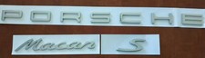 Scritta logo emblema PORSCHE