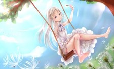 Anime girls ano hi mita hana