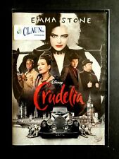 CRUDELIA   W.Disney *Emma  Stone*  Da Claun Distribuzione DVD Nuovo Sigillato