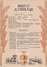 Isola della scala risotto - -,