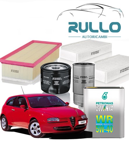 Kit tagliando completo 5w40 - kit,