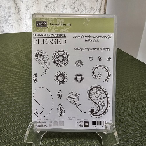 Stampin paisleys poses - paisleys,