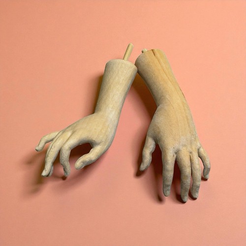 Coppia mani legno - , madonna