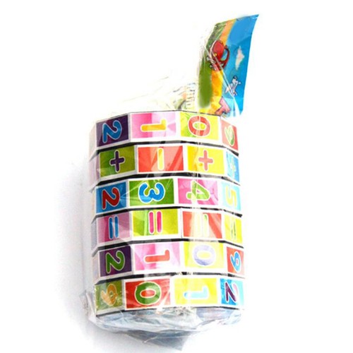 Puzzle cubi matematica numeri - puzzle,