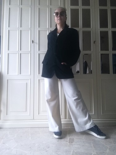 Giacca donna vintage pelle - giacca, in