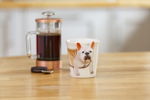 Tazza porcellana bulldog - tazza,