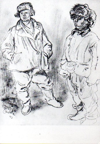 Cartolina artistica otto - cartolina,