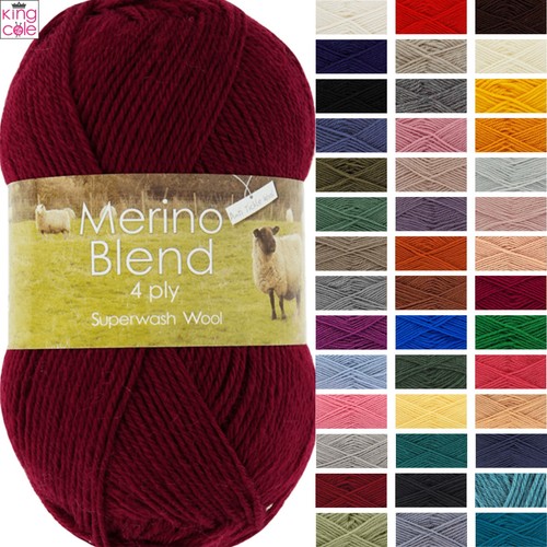 King cole merino blend - cole, 4ply