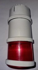 SIRENA TWS PZO Torretta industriale sonora + lampeggiante rosso TWS 12-48 Volt