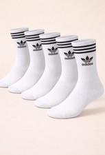 Calze Adidas Bianche (5 paia)