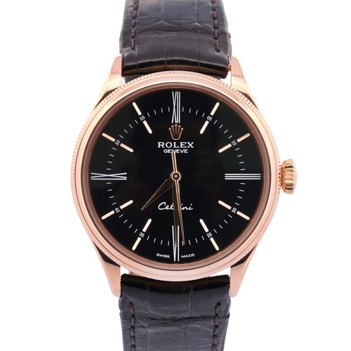 Rolex cellini 18k - rose, gold
