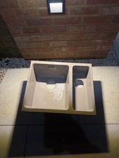 Franke Lavello da Cucina Sottopiano 1,5 Ciotole Fragranite in Ostrica