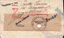 8-12-43 - POSTA PER PRIGIONIERI E INTERNATI CIVILI DI GUERRA - SONCINI