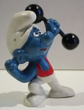 213-PUFFI-PUFFO GINNASTA-2.0020-HONG KONG © 1978 PEYO SCHLEICH Ⓢ W.BERRIE CO.