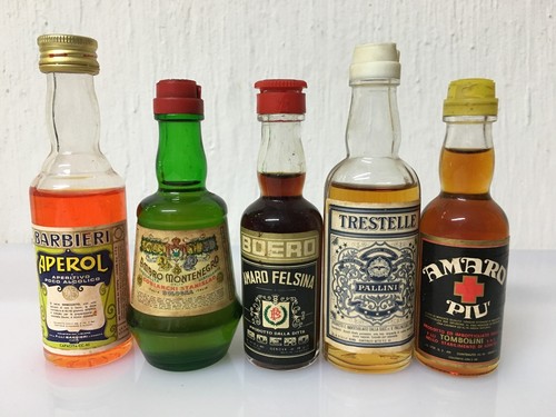 Lotto bottiglie liquore - lotto, 5
