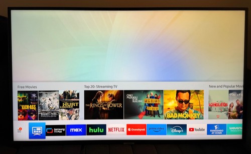 Used flat screen samsung - used,
